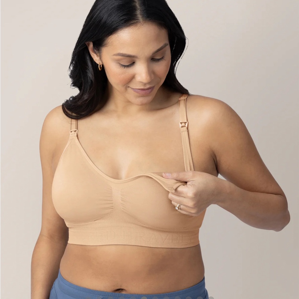 BRAND NEW Kindred Bravely Beige Nursing Bra - S
